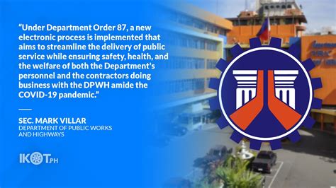 dpwh website login|Civil Works .